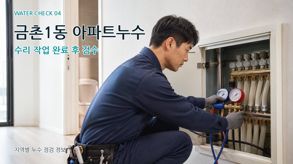 금촌1동 누수탐지 누수탐지 이미지