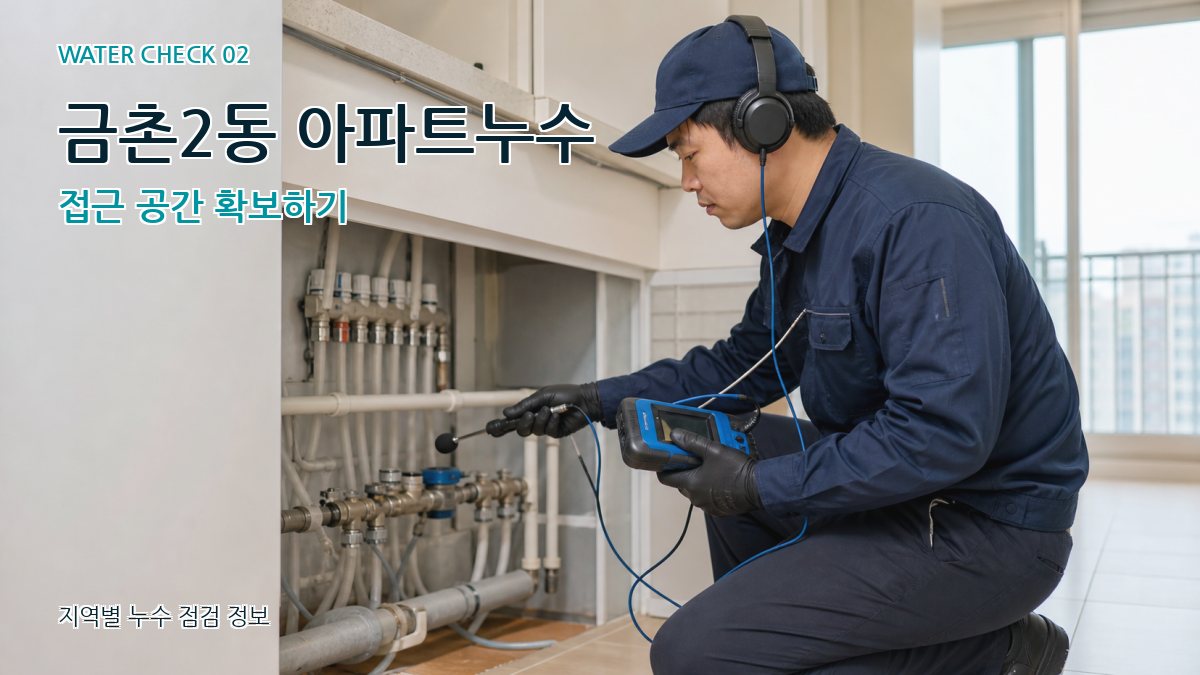 금촌2동 화장실누수 누수탐지 이미지