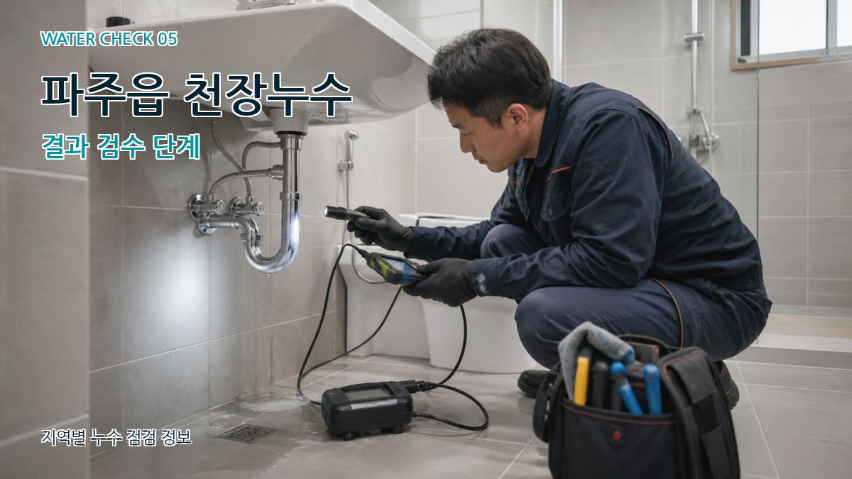 파주읍 누수공사 누수탐지 이미지