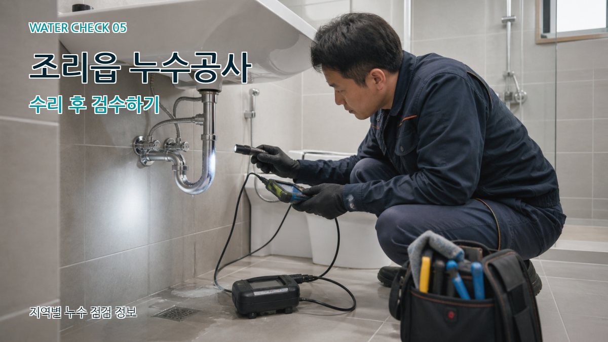 조리읍 누수공사 누수탐지 이미지