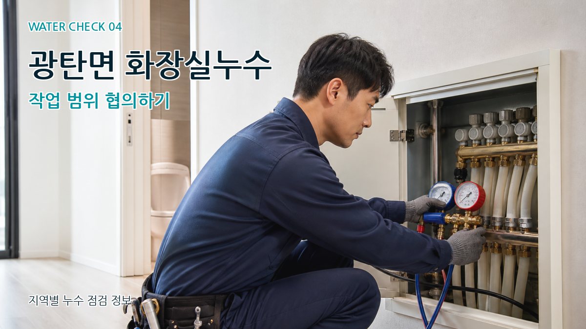 광탄면 누수탐지 누수탐지 이미지