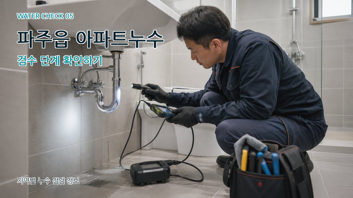 파주읍 누수공사 누수탐지 이미지
