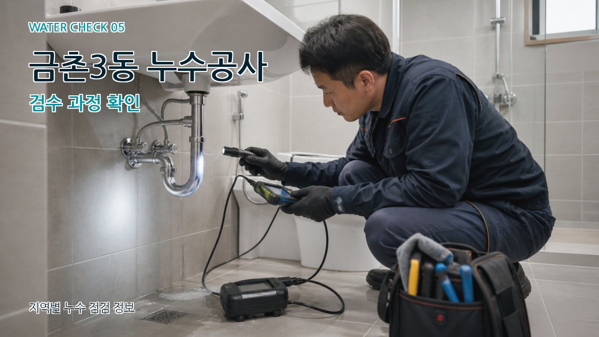 금촌3동 누수공사 누수탐지 이미지