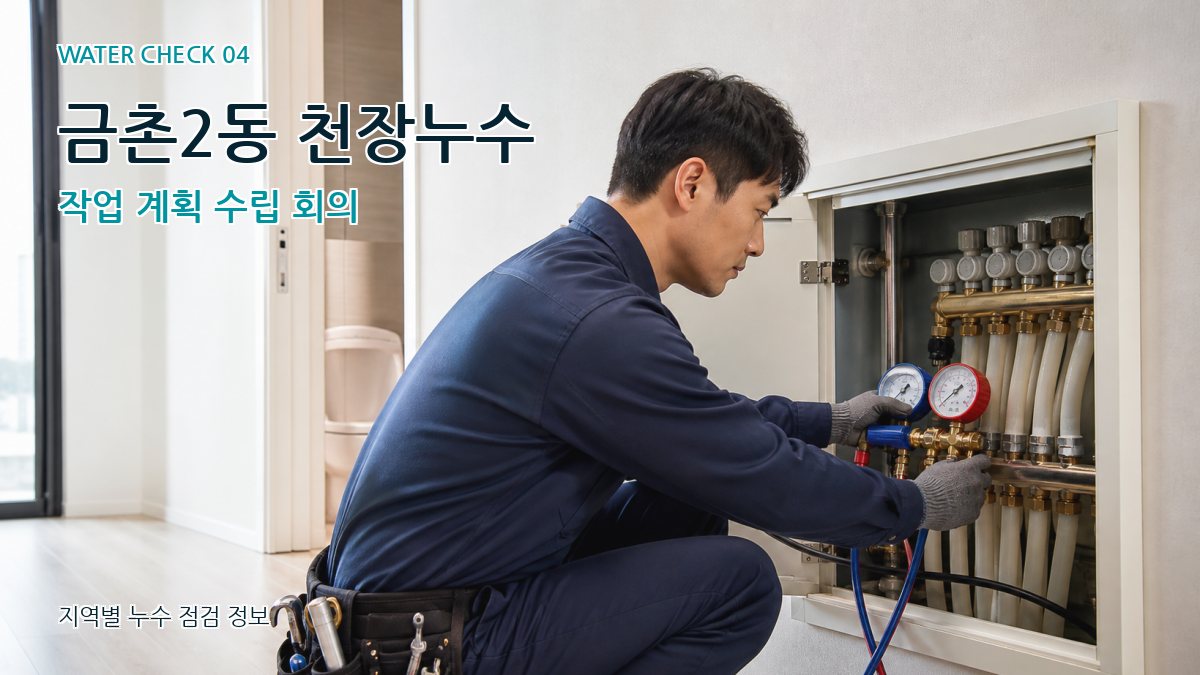 금촌2동 누수탐지 누수탐지 이미지