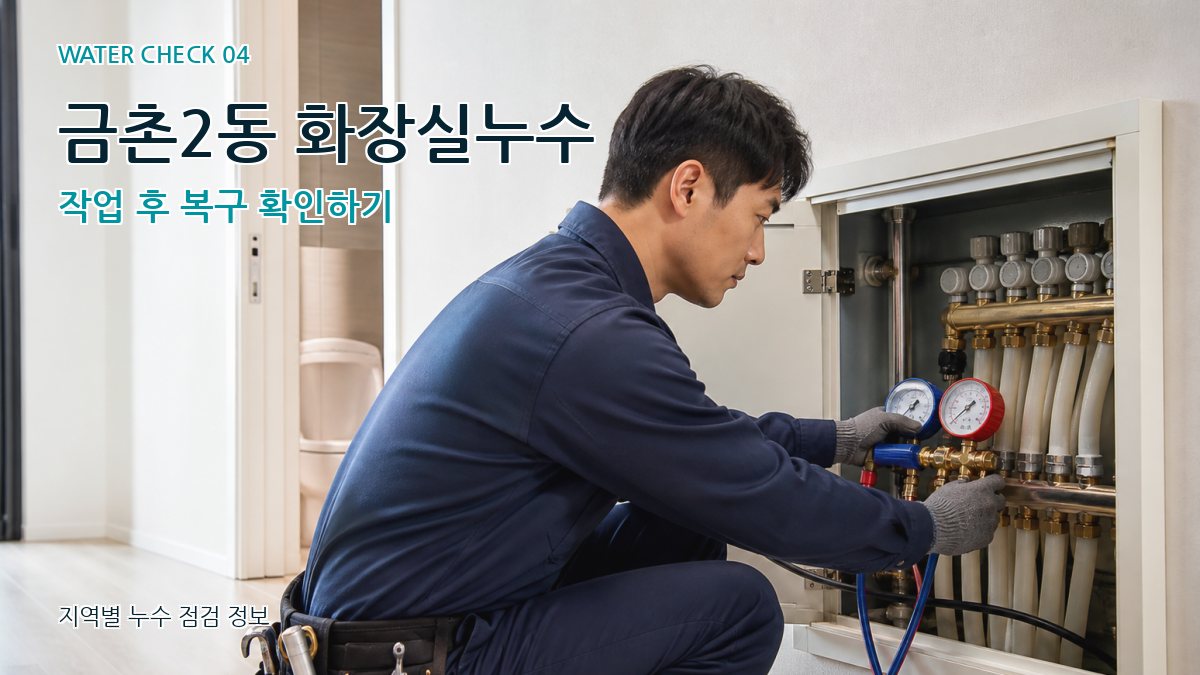 금촌2동 누수탐지 누수탐지 이미지