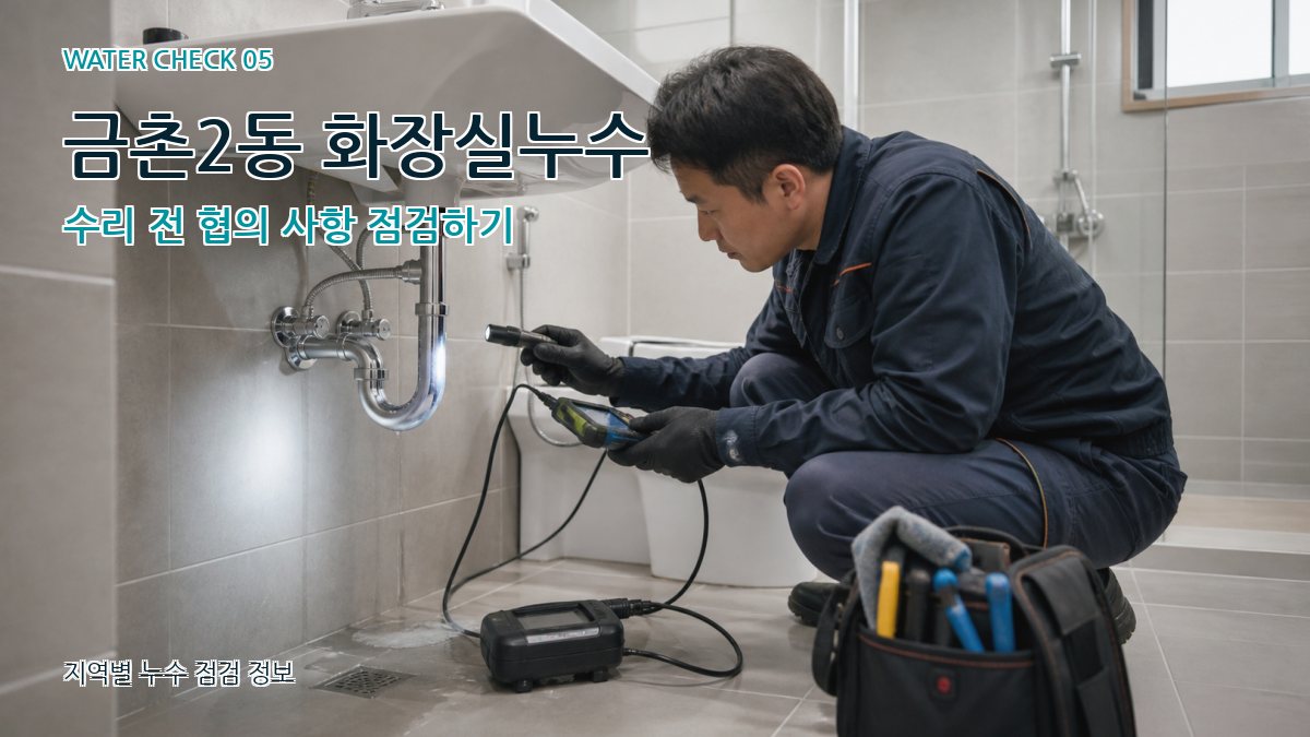 금촌2동 누수공사 누수탐지 이미지