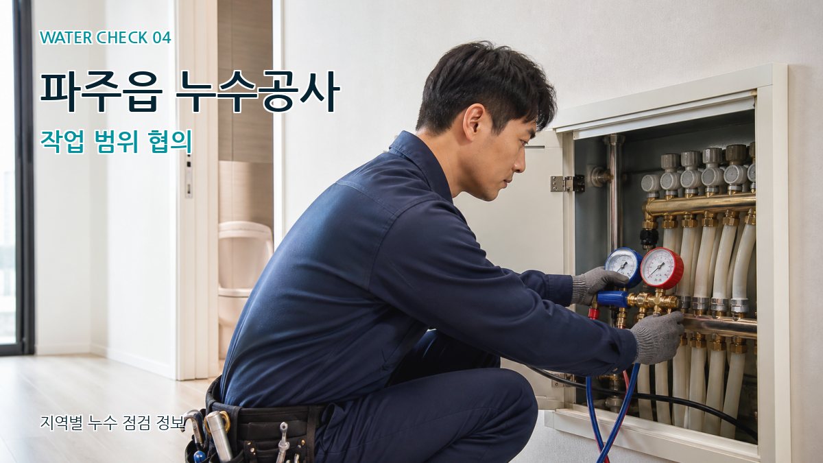 파주읍 누수탐지 누수탐지 이미지