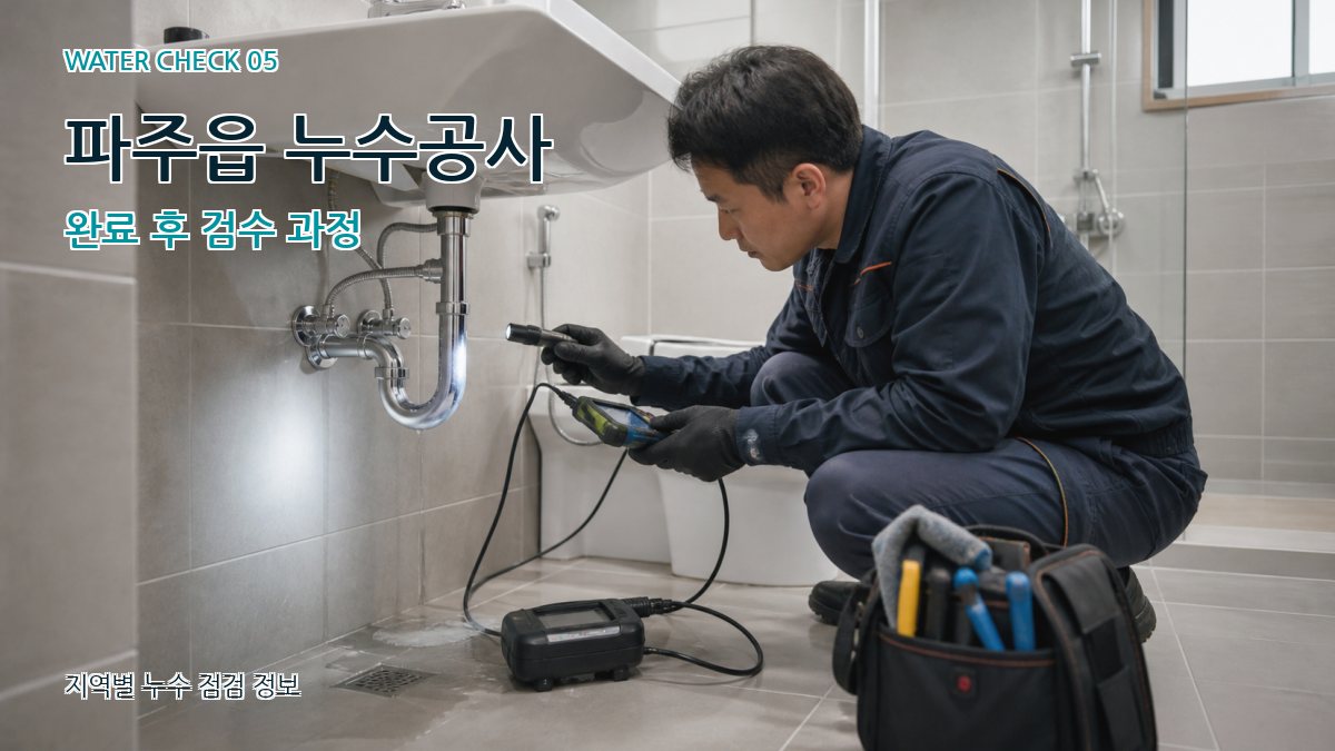 파주읍 누수공사 누수탐지 이미지