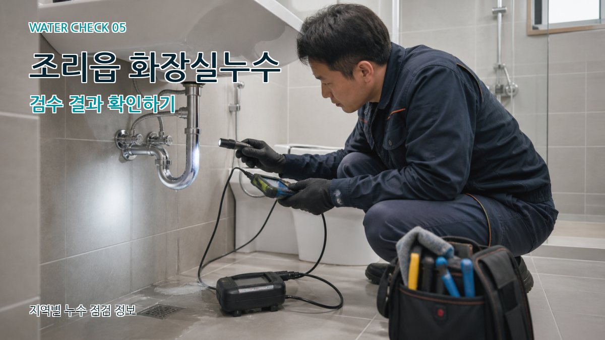 조리읍 누수공사 누수탐지 이미지