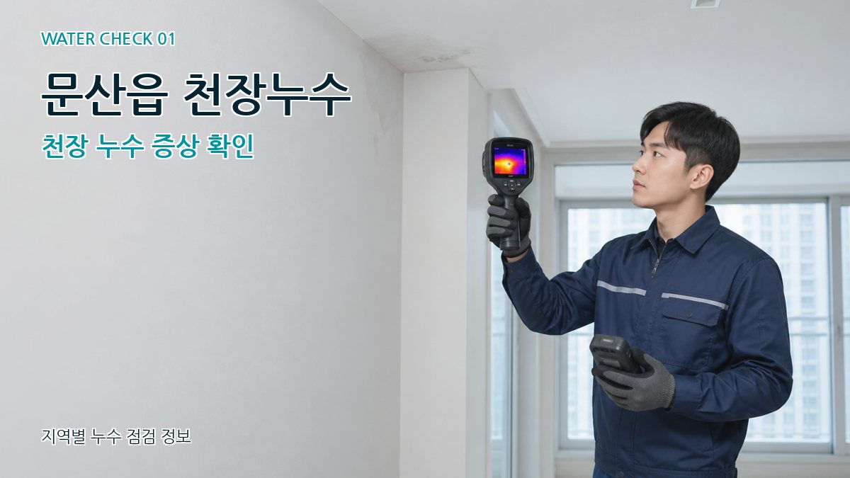 문산읍 천장누수 천장 누수 증상 확인