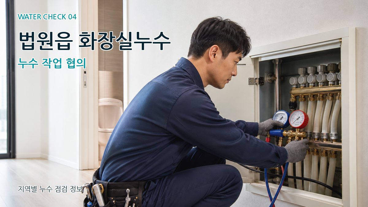 법원읍 누수탐지 누수탐지 이미지
