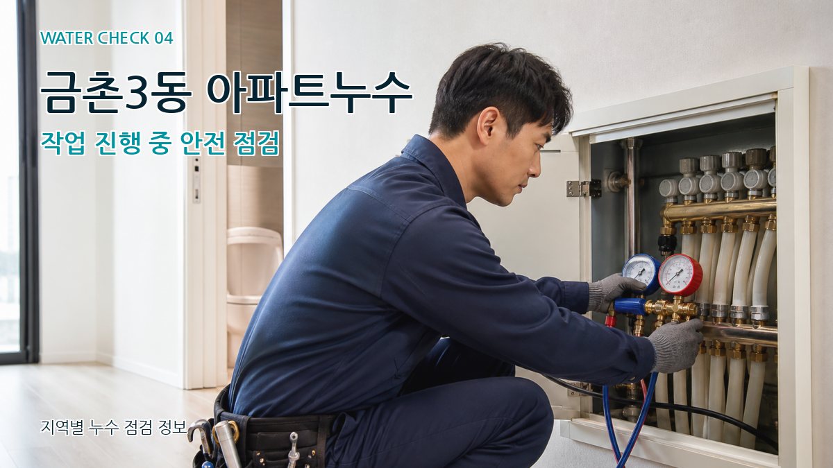 금촌3동 누수탐지 누수탐지 이미지
