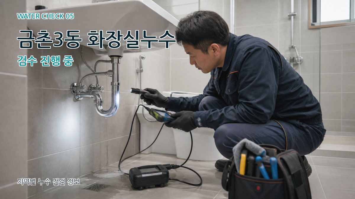 금촌3동 누수공사 누수탐지 이미지