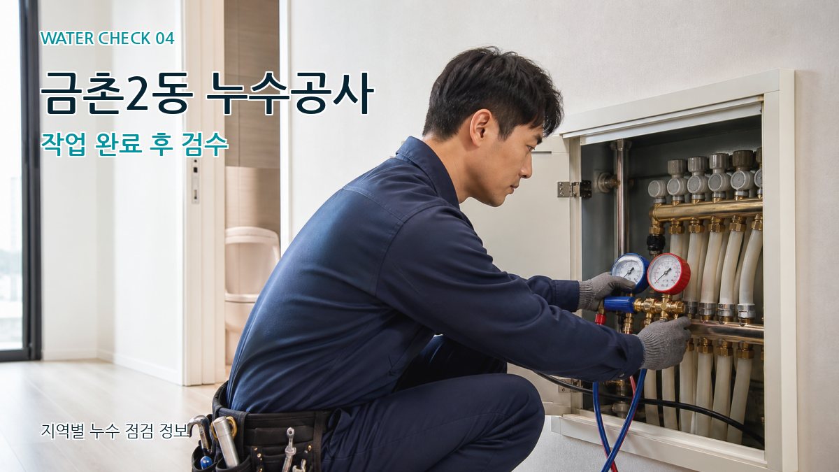 금촌2동 누수탐지 누수탐지 이미지