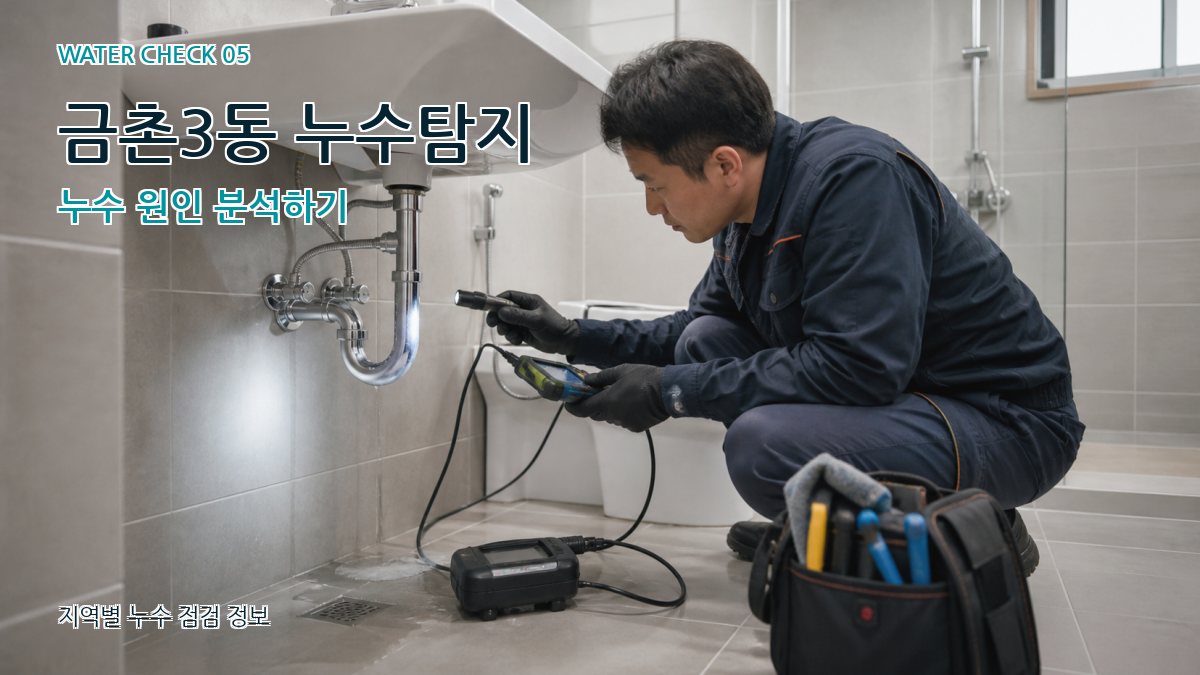 금촌3동 누수공사 누수탐지 이미지